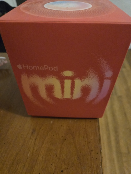 Apple Other - Apple HomePod mini - Coral Red Packaging